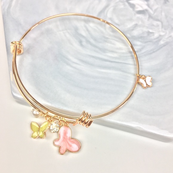 marie and lux Jewelry - 5 for $25 Butterfly Charm Adjustable Bracelet